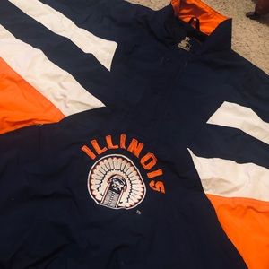 Vintage 90s University of Illinois Starter jacket